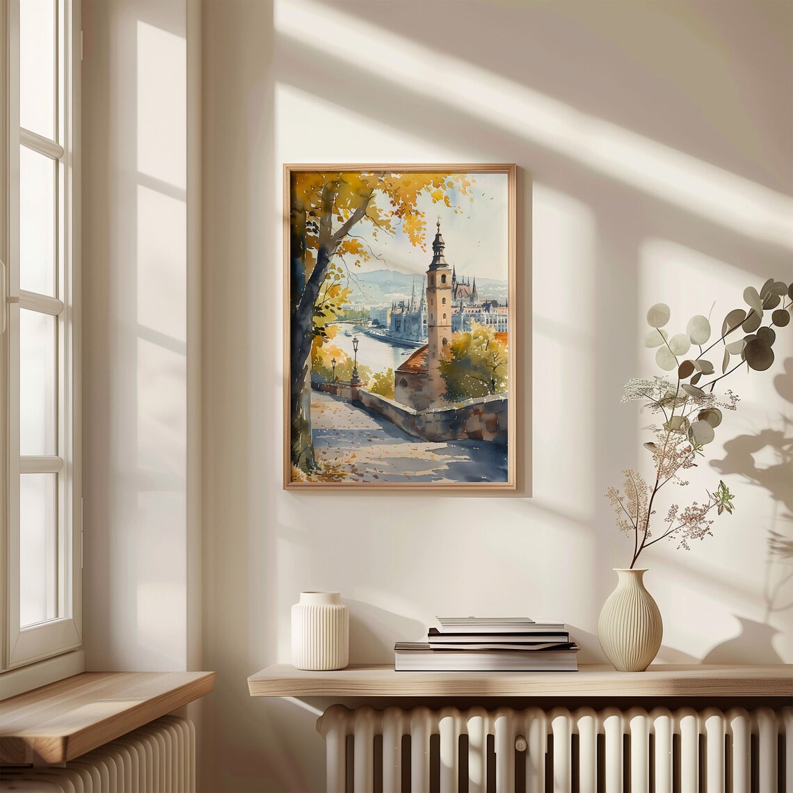 Budapest Watercolor Painting Art Print, Hungary - Image 4