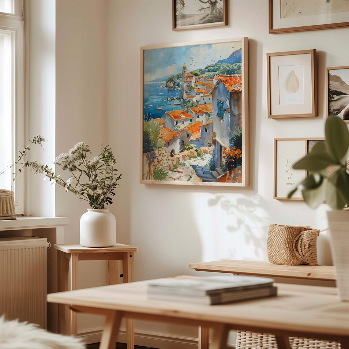 Croatia Watercolor Travel Poster, Europe Wall Art - Image 3