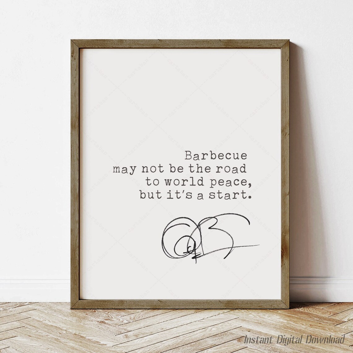 Anthony Bourdain Quote Print, Travel Typography Poster