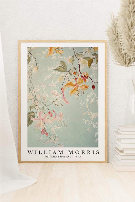 William Morris Print Set Botanical Gallery Wall Art