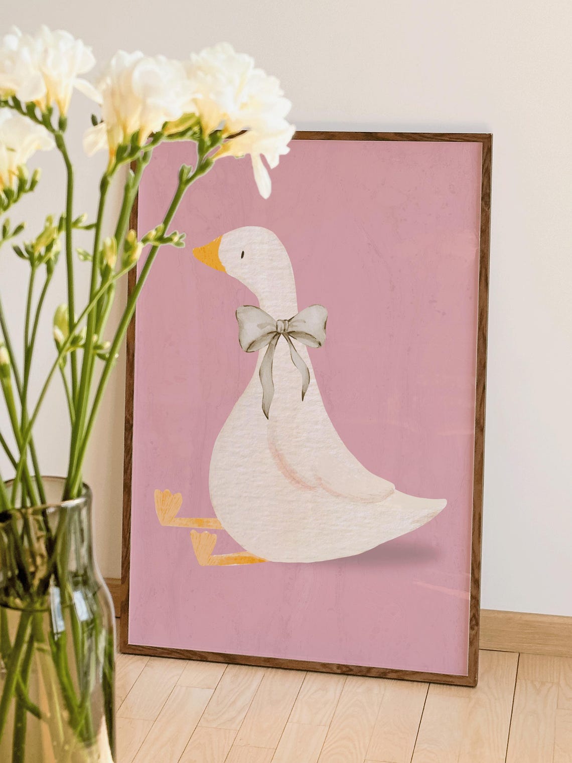 Silly Goose, Coquette Bow Tie Nursery Decor - Image 3