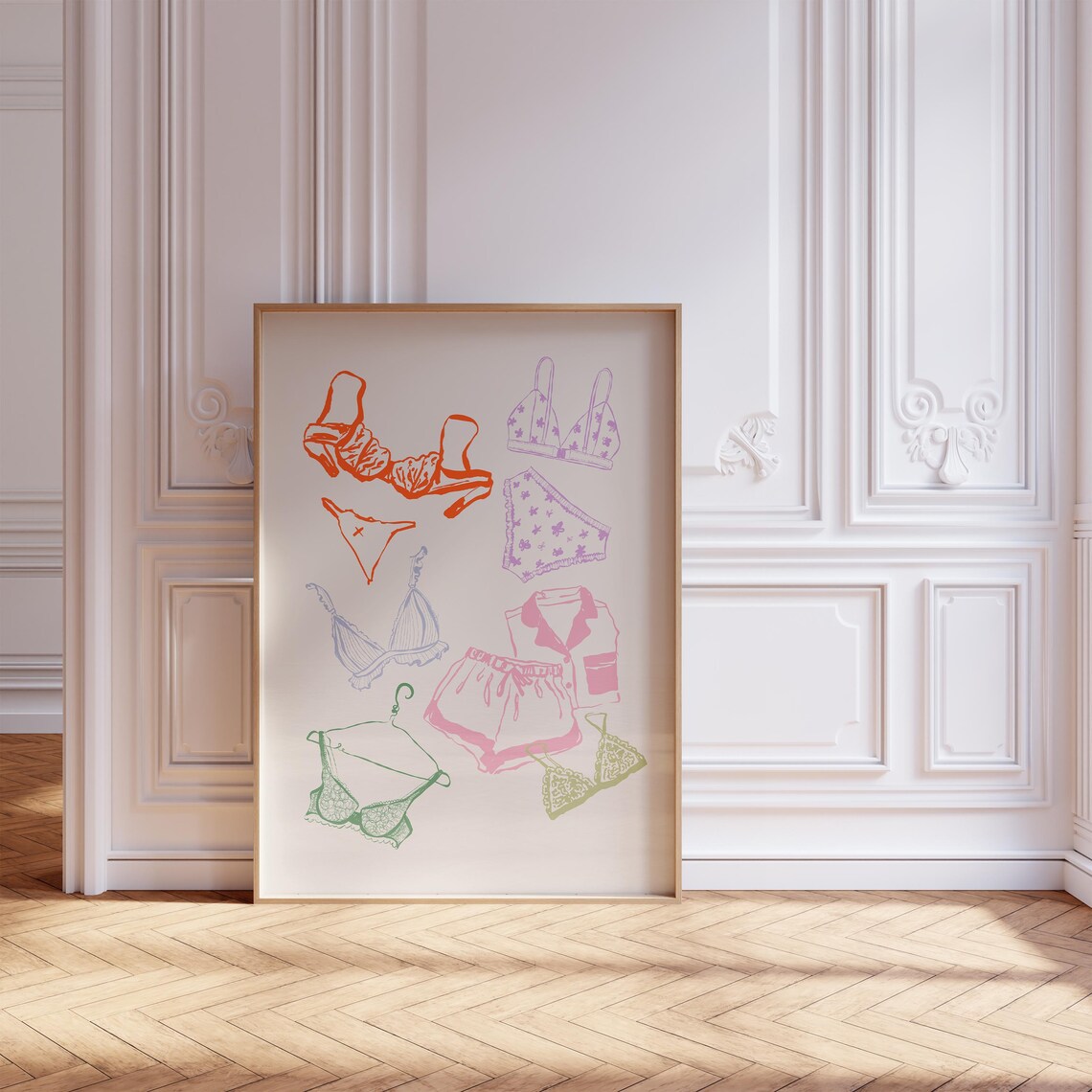 Coquette Laundry Room Decor Poster Art Print - Image 2