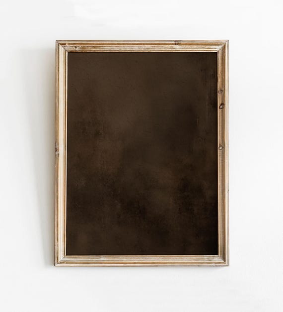 Brown Abstract Print Moody Neutral Art Minimalist Watercolor Painting Modern Organic Decor Horizontal Wall Vintage Instant