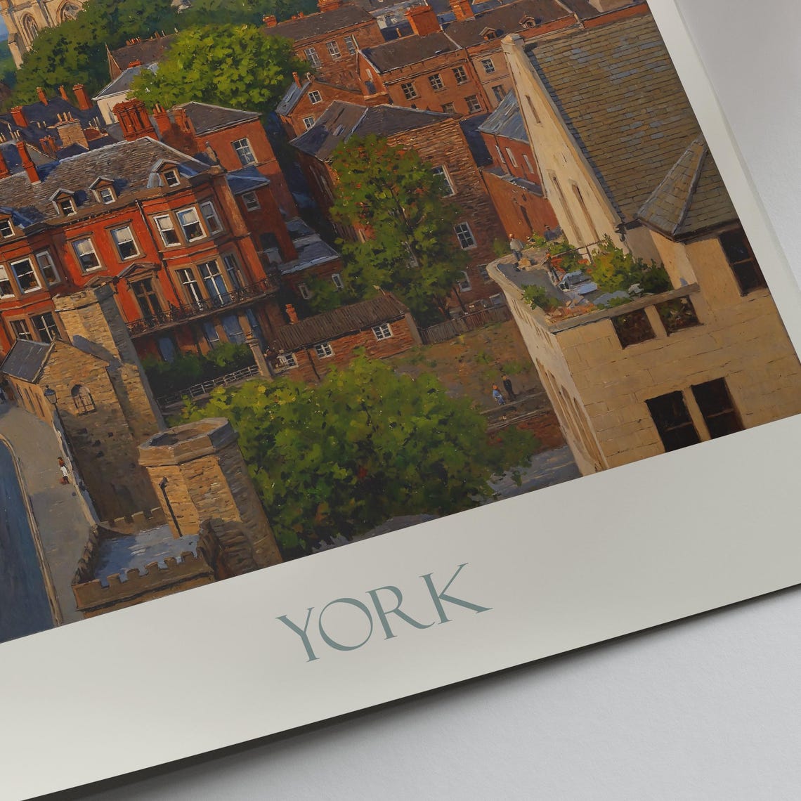 York Travel Print York Minster Poster Travel Wall Art Home Decor Gift Personalized Framed - Image 2