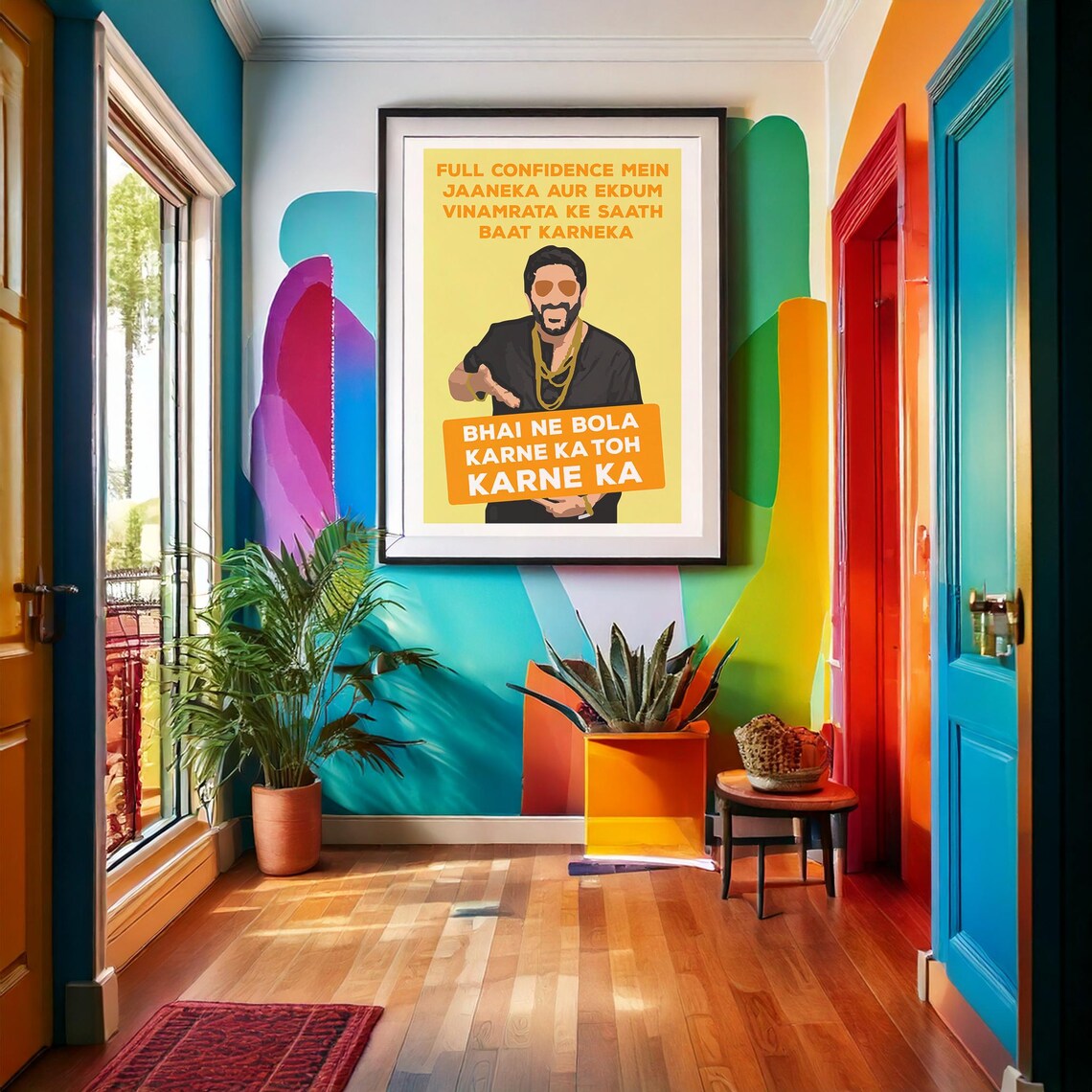 Munna Bhai's Circuit Bollywood Art Print, Arshad Warsi - Image 4