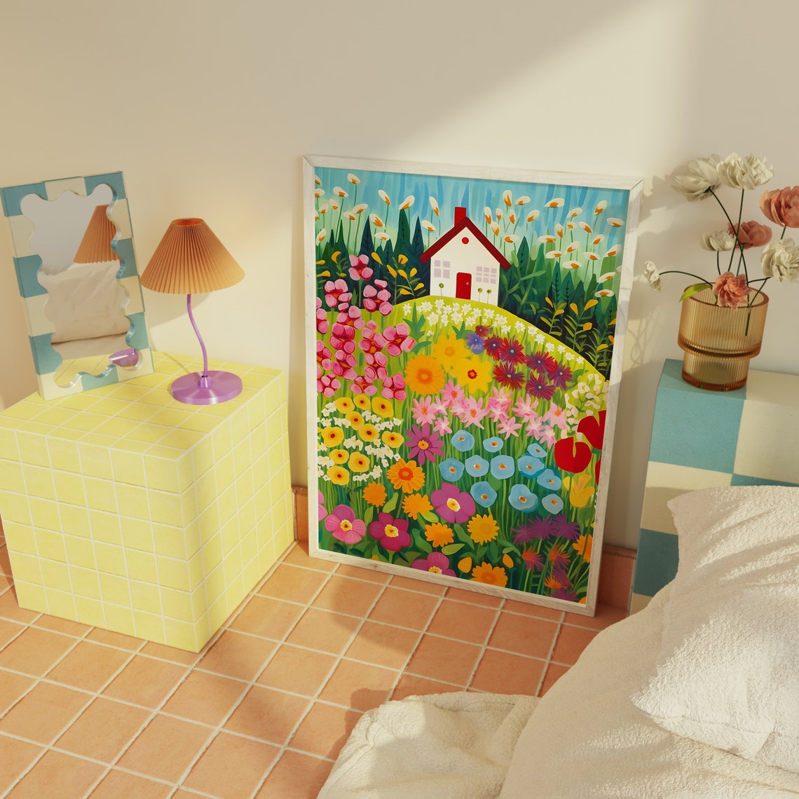 Colorful Kids Playroom Decor Art Print - Image 2