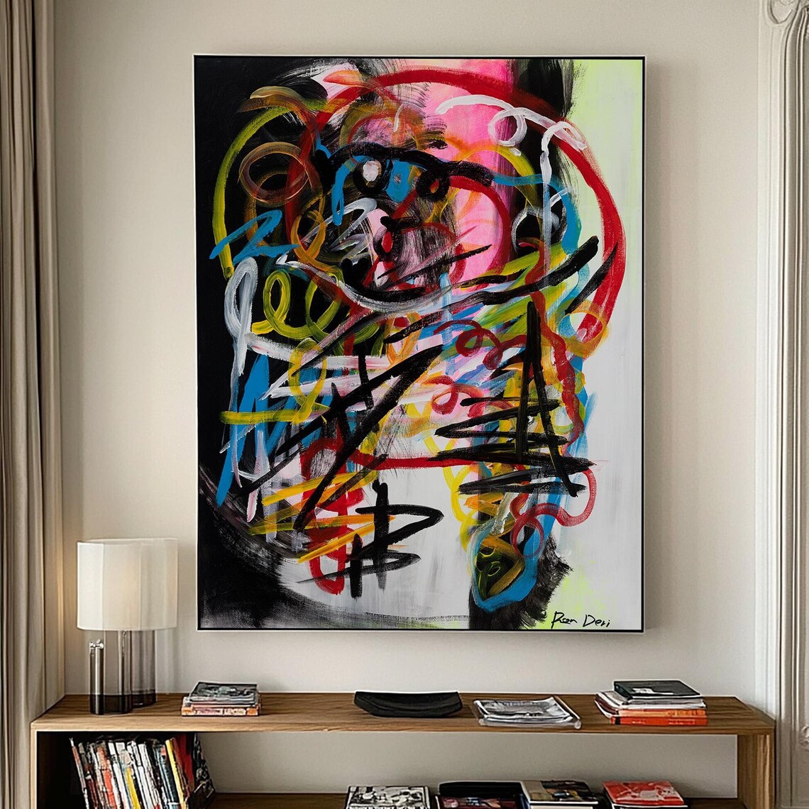 Abstract Painting Modern Abstract Wall Art Print