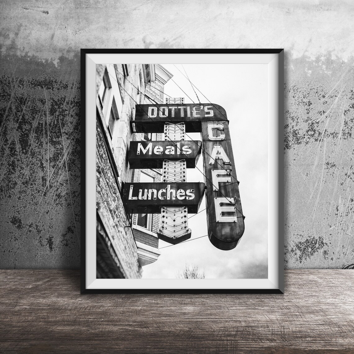 Dotties Cafe Downtown Dubuque Photo Art Print - Image 2