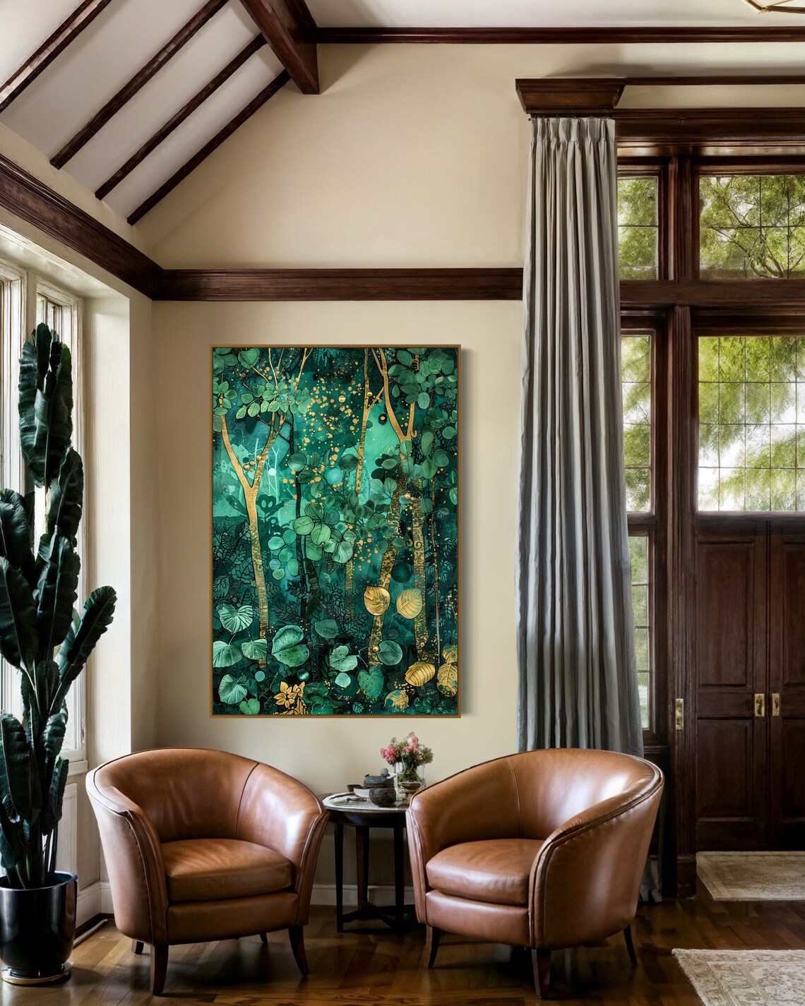 Enchanted Grove Forest Art Print, Coquette Decor - Image 5