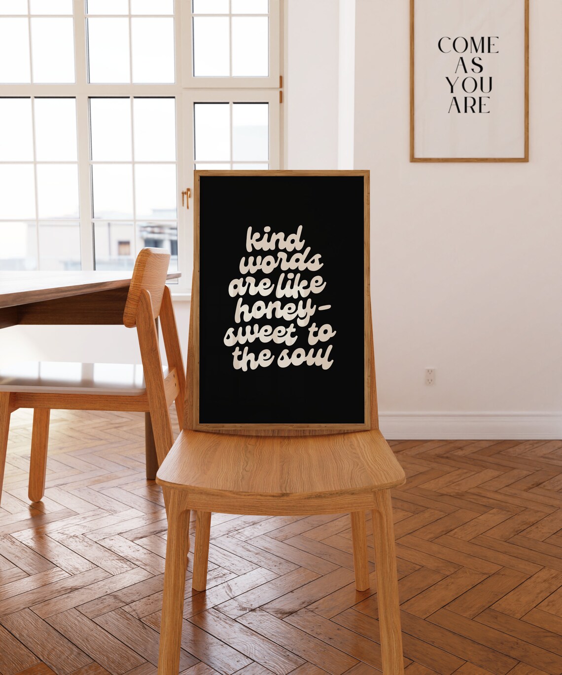 Kind Words Are Like Honey, Minimalist Christian Print - Image 2