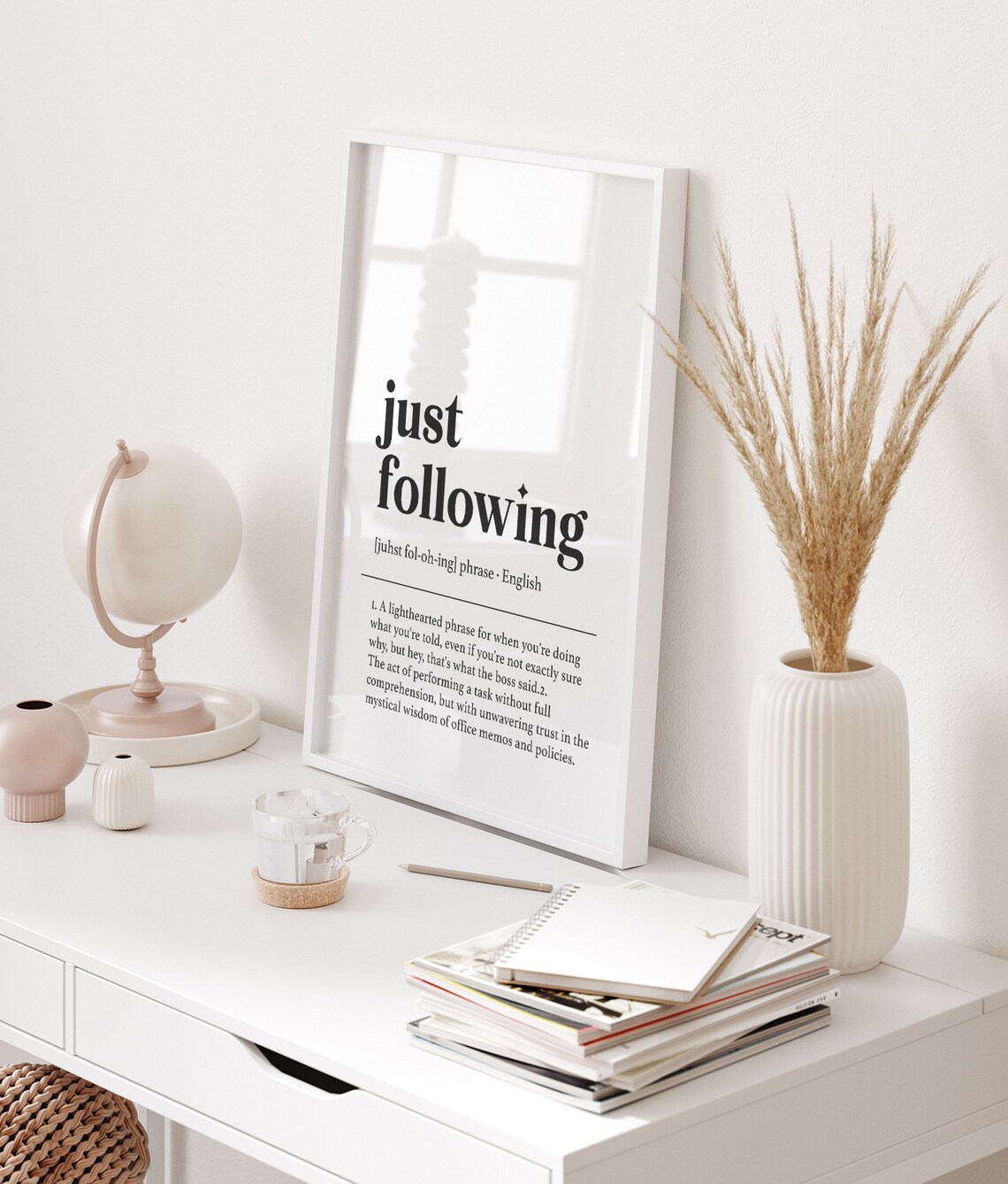 Funny Office Decor Definition Print, Coworker Gift - Image 4