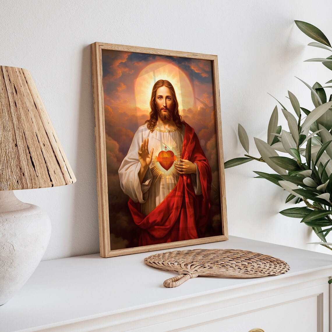 Jesus Christian Bible Verse Wall Art Poster - Image 2