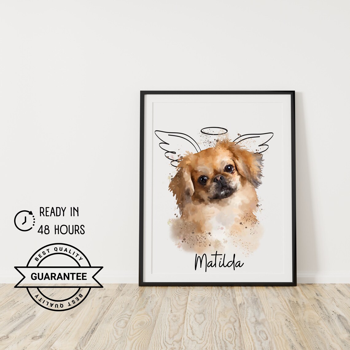 Custom Pet Drawing Dog Memorial Pet Memorial Custom Pet Portrait Painting Custom Pet Memorial Gifts Pet Owner Gifts