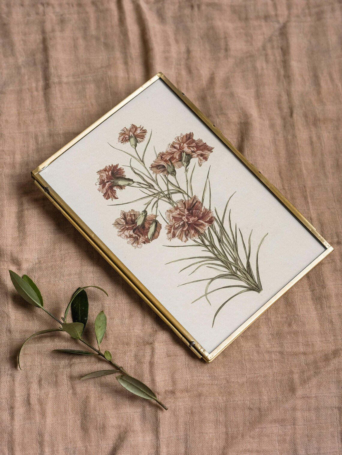 Vintage Floral Botanical Illustration, Farmhouse Poster - Image 3