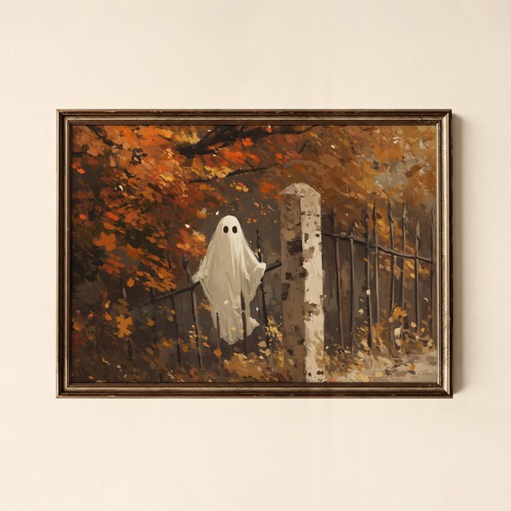 Halloween Print Holiday Wall Art Bathroom Collected Prints Cpl847