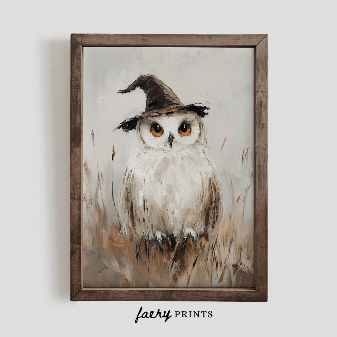 Owl Print, Halloween Witchy Fall Decor - Image 2