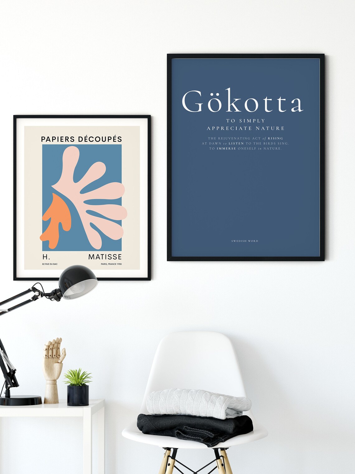 Gökotta Swedish Word Definition Poster Appreciate Nature Sunrise Birdsong - Image 4