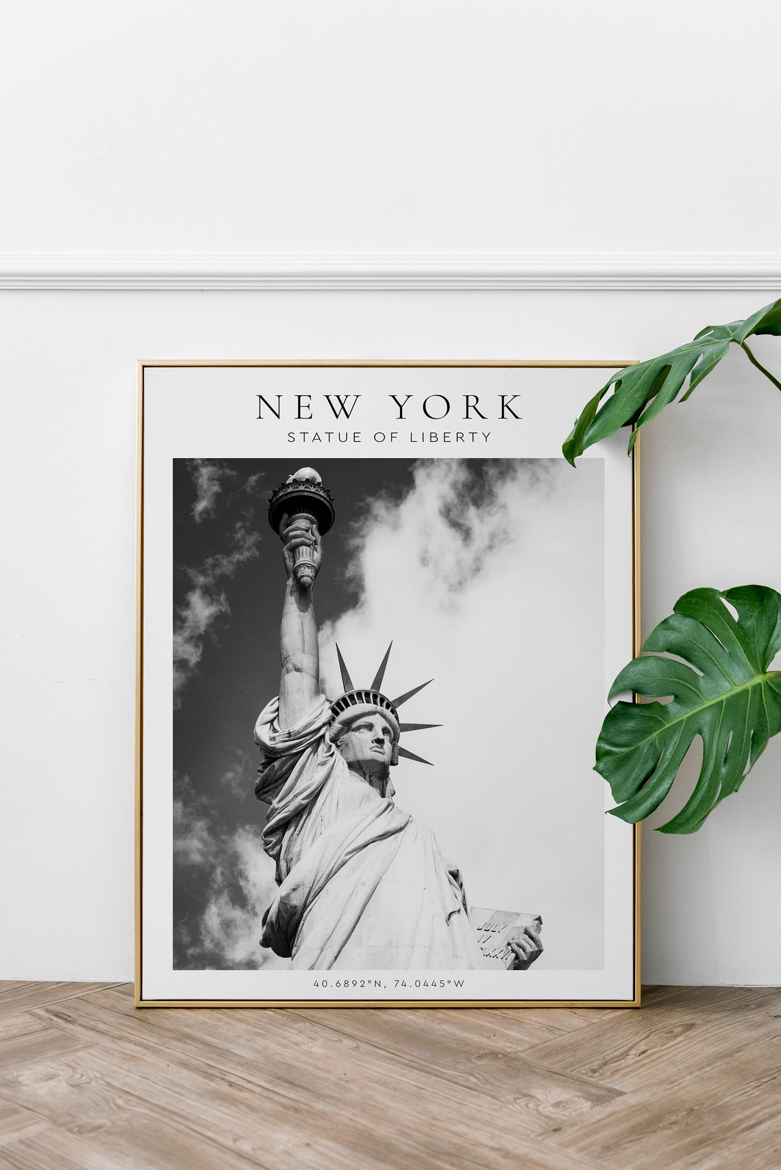 Statue Of Liberty New York New York Photography New York Coordinates New York Wall Art Wall Art Home Decor Travel Photo Architecture Urban - Image 2