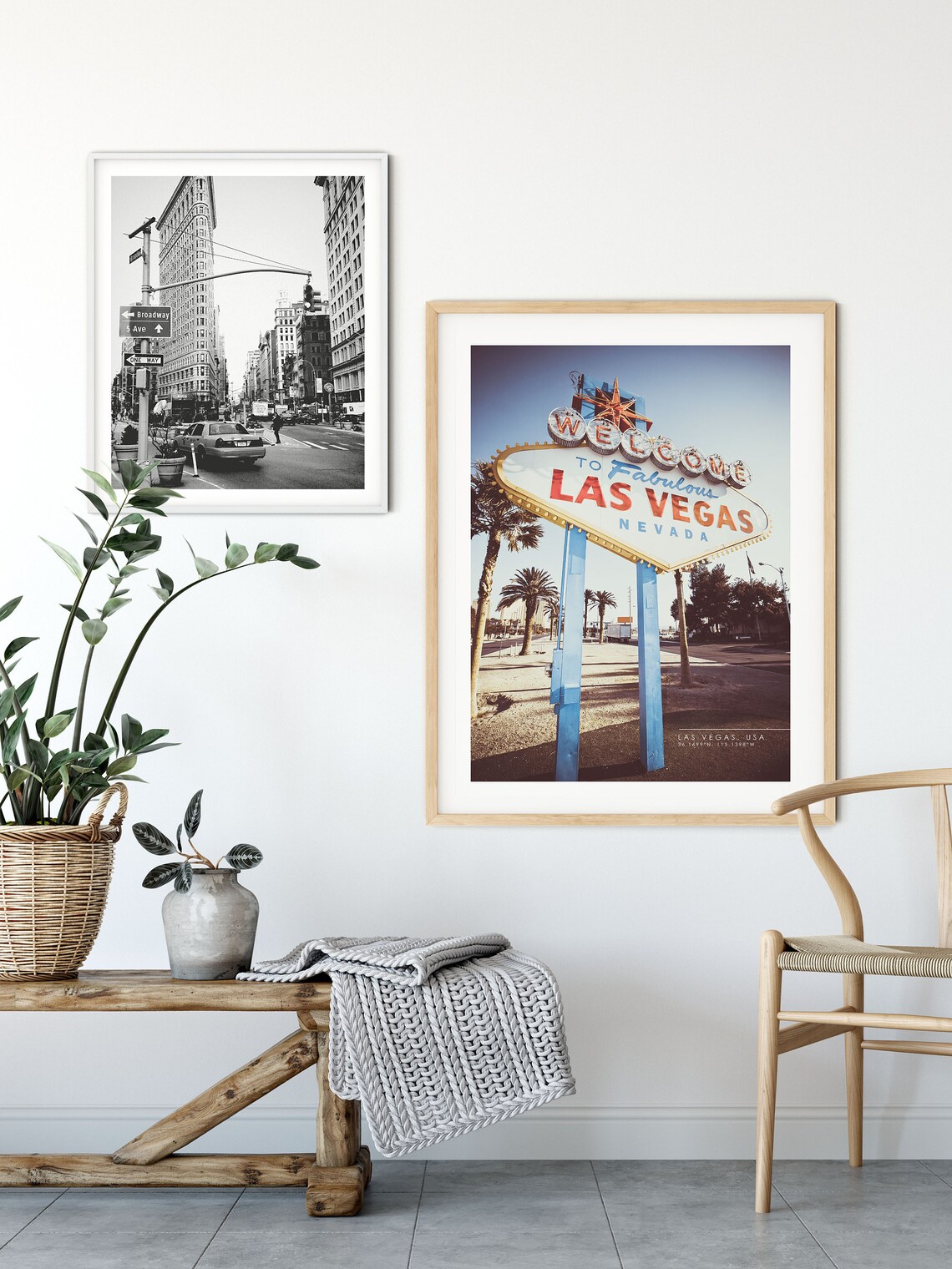 Las Vegas Nevada Welcome Sign Vintage Travel Photography Wall Poster - Image 5