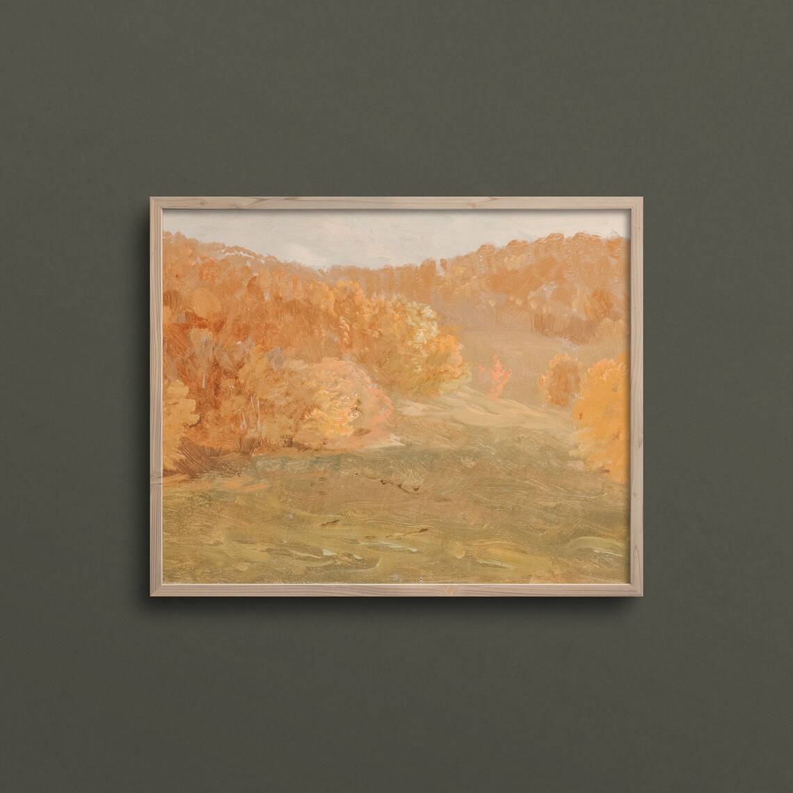 Autumn Hike Fall Painting, Seasonal Art Print - Image 3