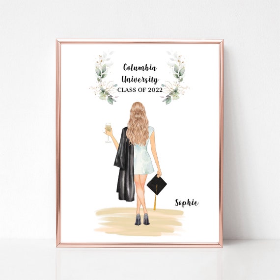 Columbia University Class Of 2022 Personalized Graduation Poster