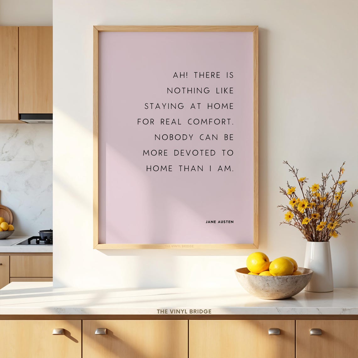 Custom Quote Wall Art Personalized Typography Print Minimalist Word Poster Office Sign Bible Verse Gift Birthday Decor - Image 3