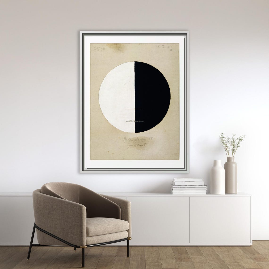 Hilma Af Klint Buddha Geometric Abstract Wall Art Modern Poster Bauhaus Print Minimalist Art Art - Image 2