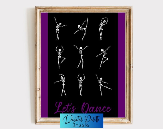 Lets Dance Skeleton, Halloween Decor