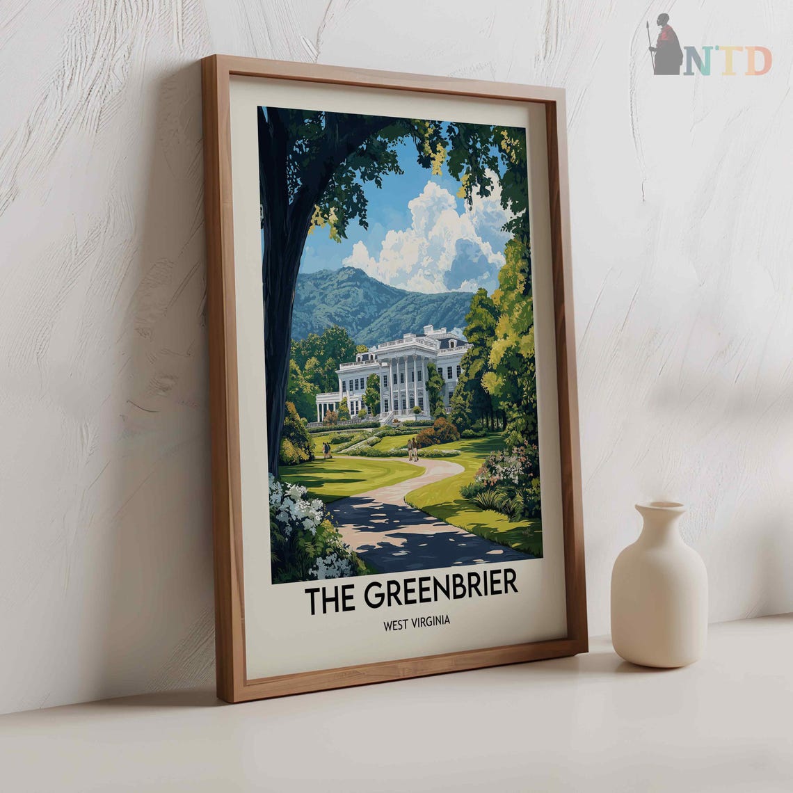Greenbrier Print Greenbrier Wall Art Greenbrier Poster Greenbrier Photo Greenbrier Poster Print Greenbrier Golf Resort - Image 2