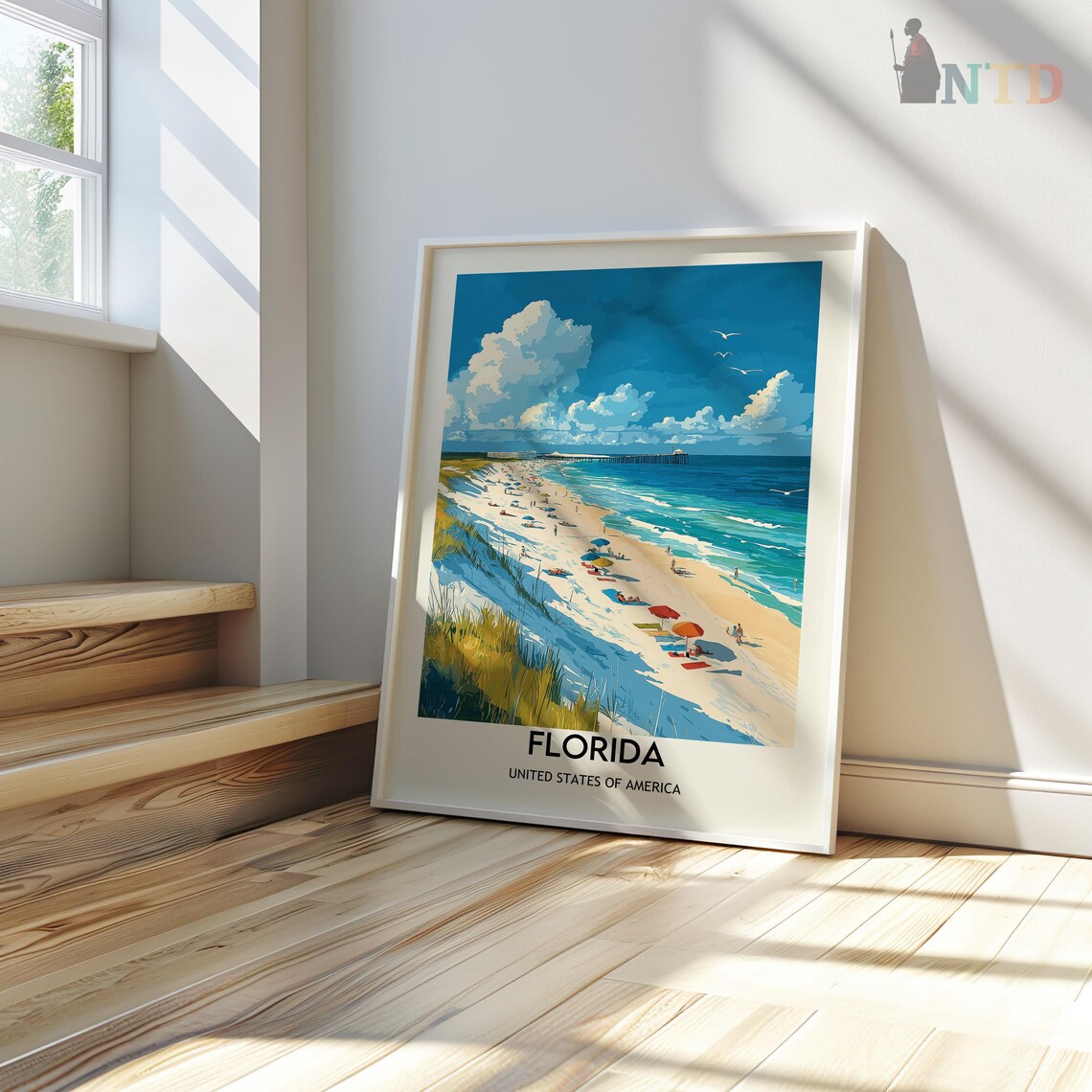 Florida Miami Travel Photo Poster, Wall Art Print - Image 3