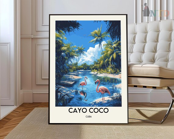 Cayo Yoco Poster Wall Art Print Photo Travel Belize