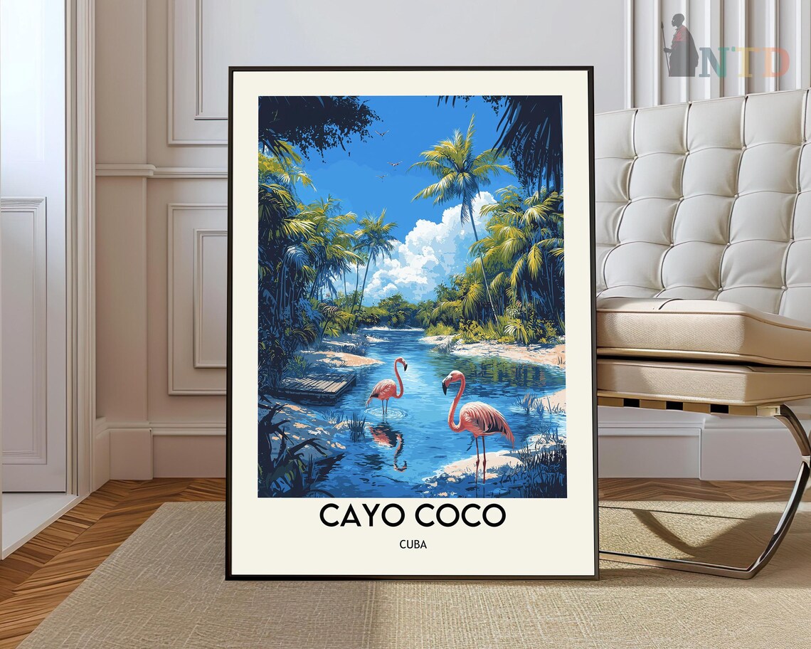 Cayo Yoco Poster Wall Art Print Photo Travel Belize