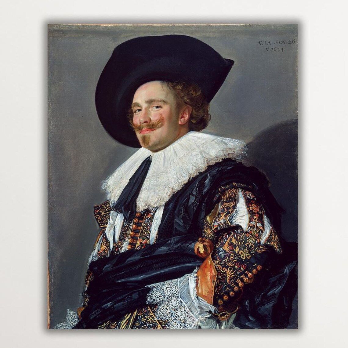 Laughing Cavalier By Frans Hals, Baroque Art Print