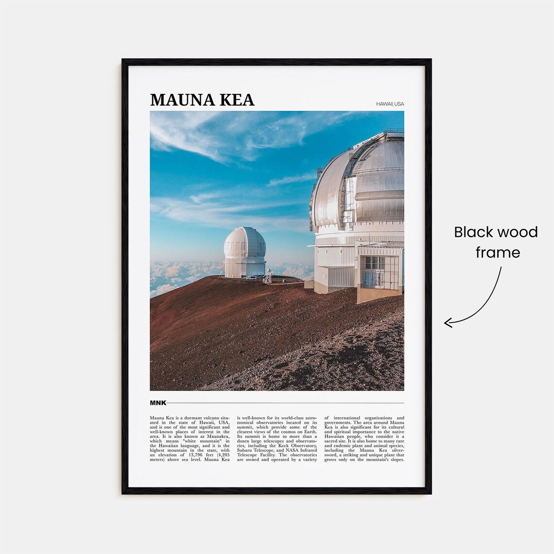 Mauna Kea Travel Poster, Hawaii Place Art Print - Image 2