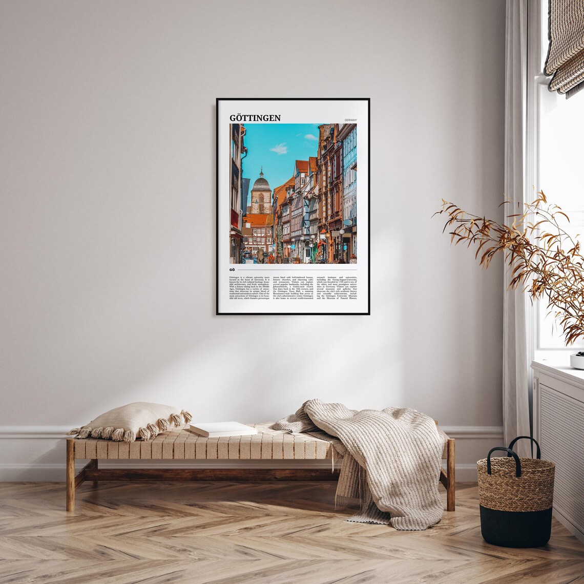 Gottingen Travel Poster, Germany Travel Art Print - Image 4