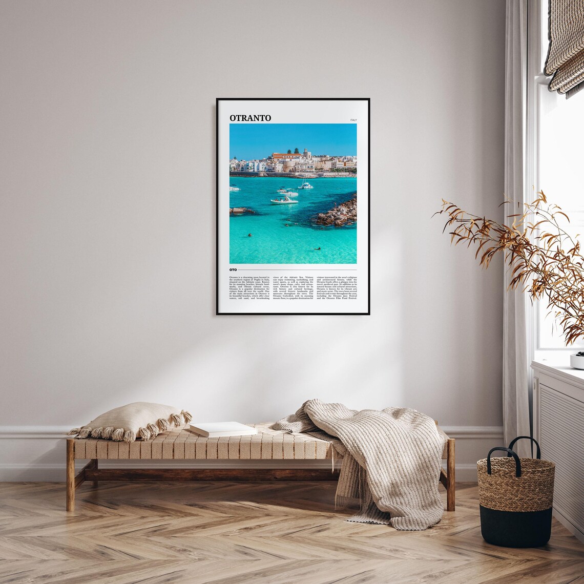 Otranto Travel Poster, Italy Wall Art Print - Image 4