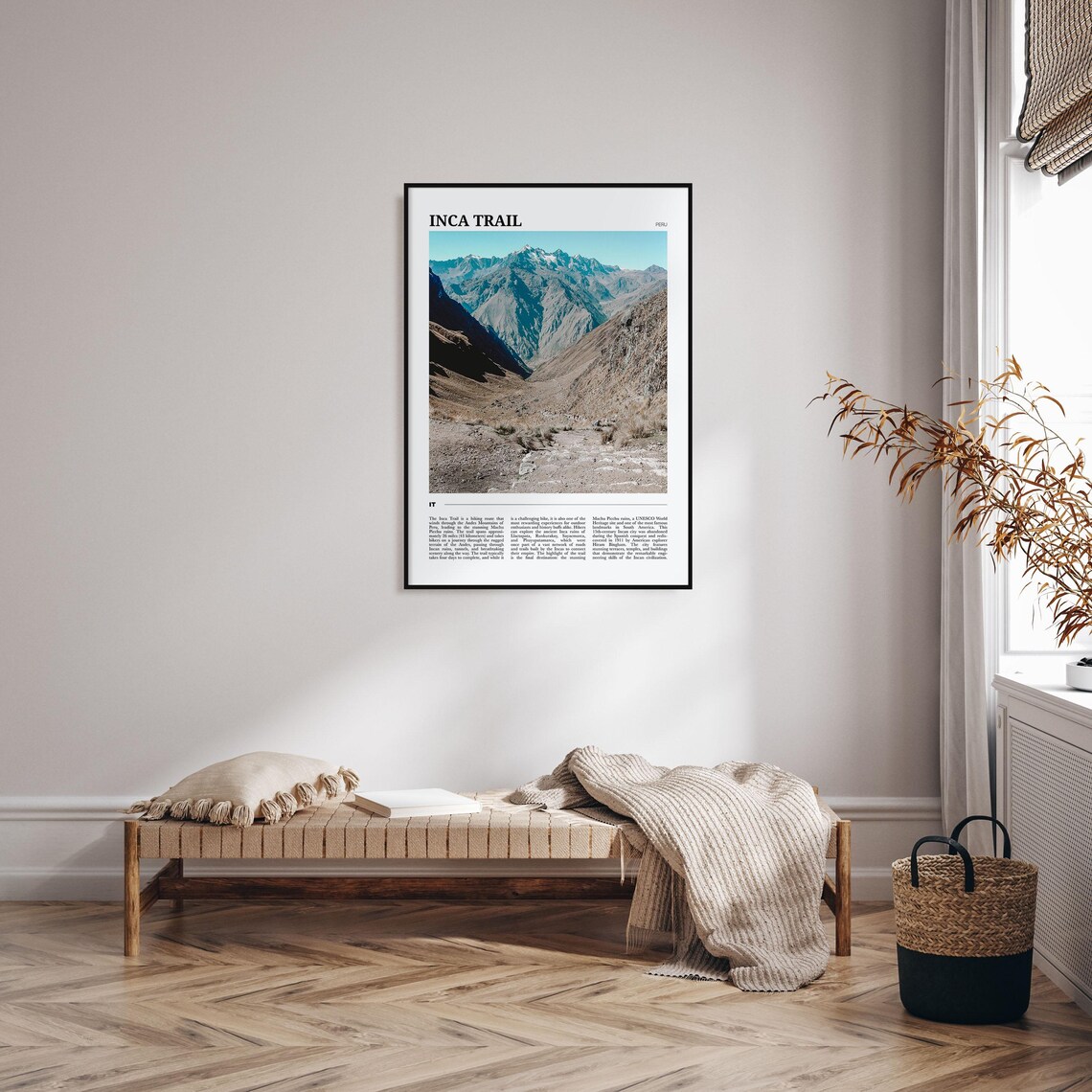 Inca Trail Travel Poster, Peru Adventure Art Print - Image 4
