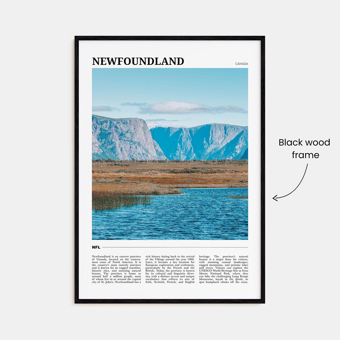 Newfoundland Travel Poster, Canada Travel Poster - Image 2
