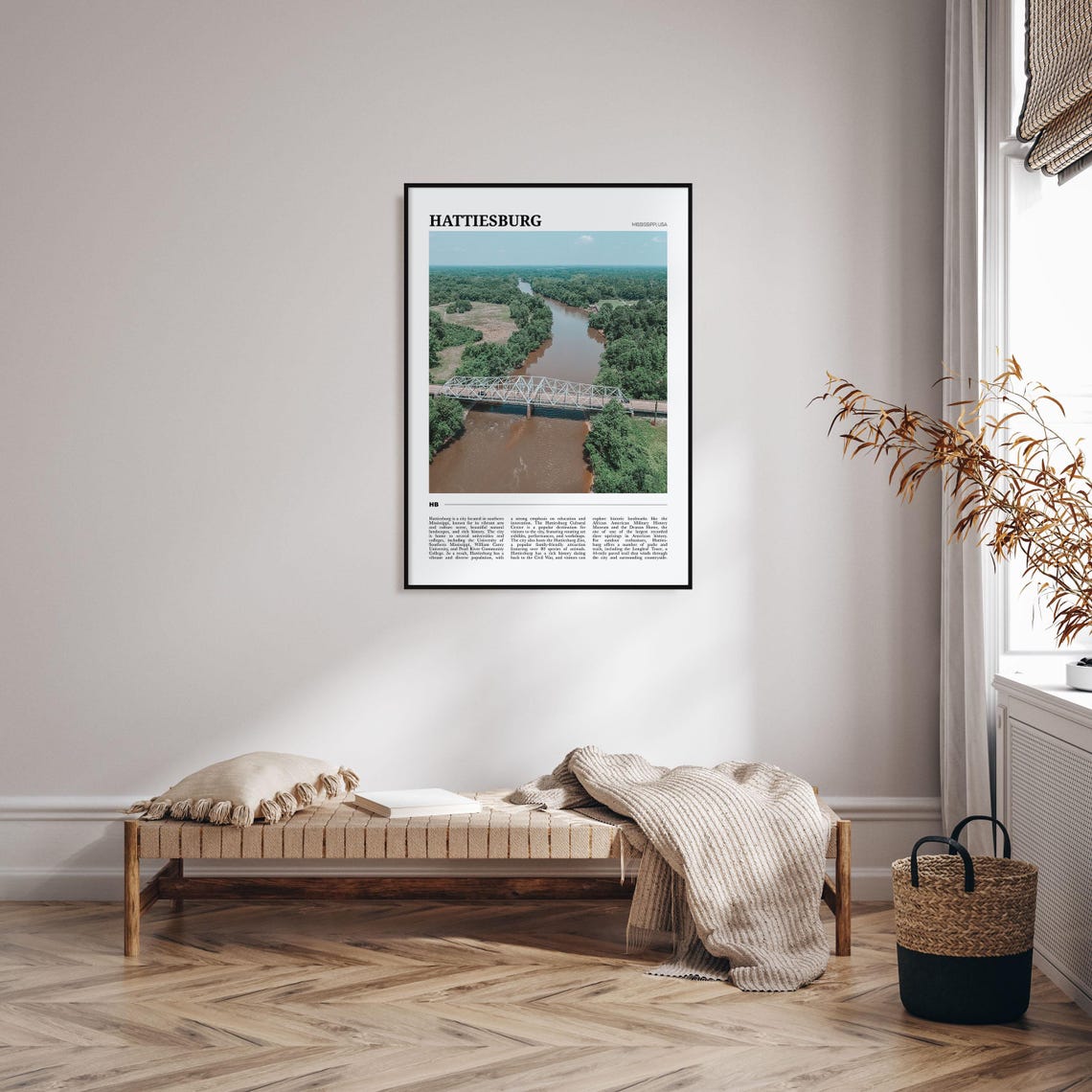 Hattiesburg Travel Poster Hattiesburg Wall Art Hattiesburg Poster Print Hattiesburg Photo Hattiesburg Decor Mississippi Usa - Image 4