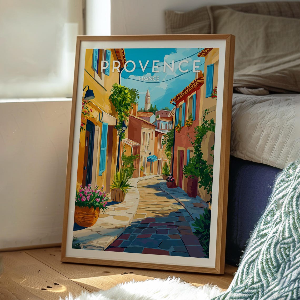 Provence Poster France Avignon Travel Poster - Image 3