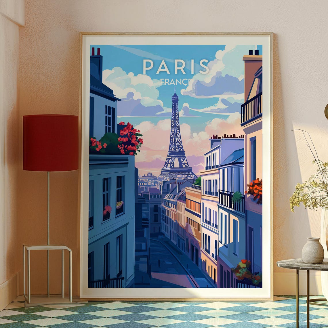 Paris France Wall Art Travel Gift Art Print - Image 2