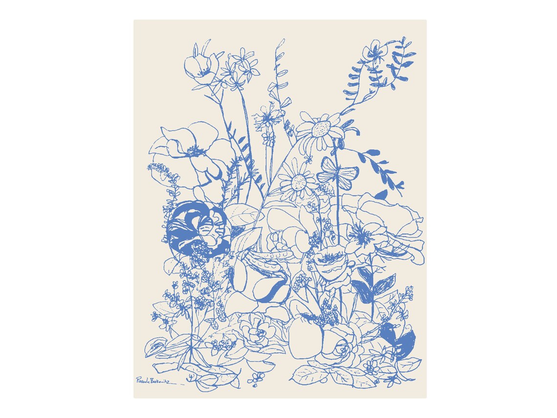 Spring Flower Bouquet, Pascale Berkowitz Art Print - Image 2