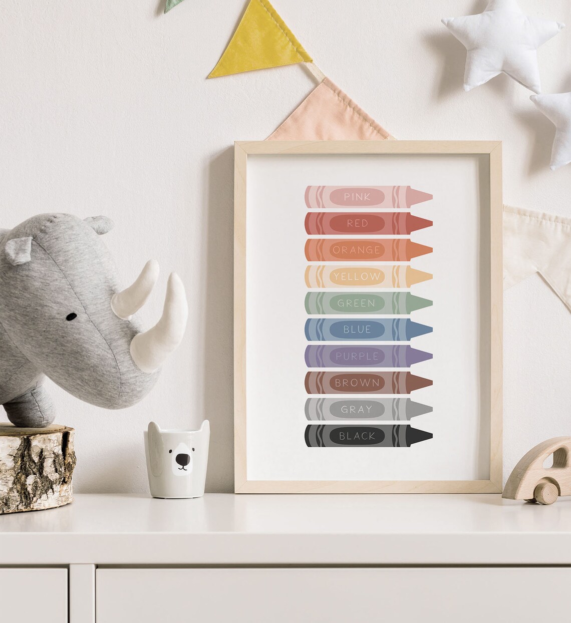 Crayons Poster, Colorful Classroom Decor - Image 3