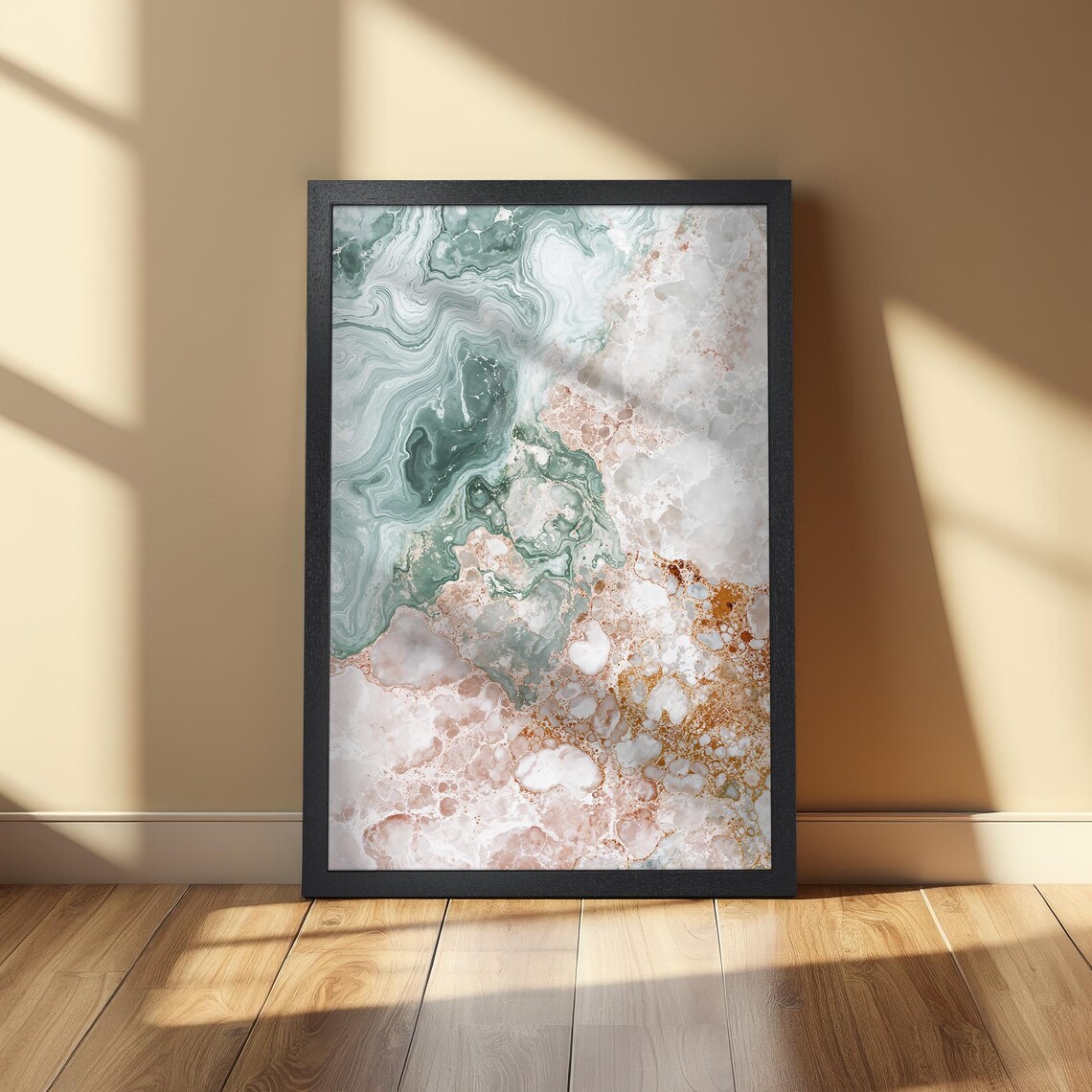 Elegant Fluid Art, Modern Abstract Wall Art - Image 2