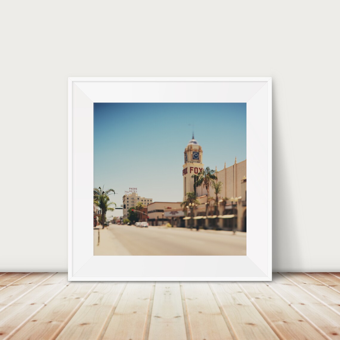 Bakersfield Photography Print Fox Theater Padre Hotel