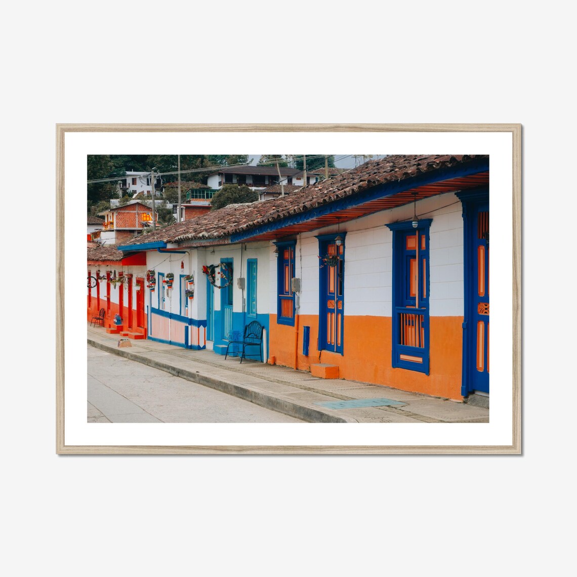 Colorful Doors, Salento Colombia Photography