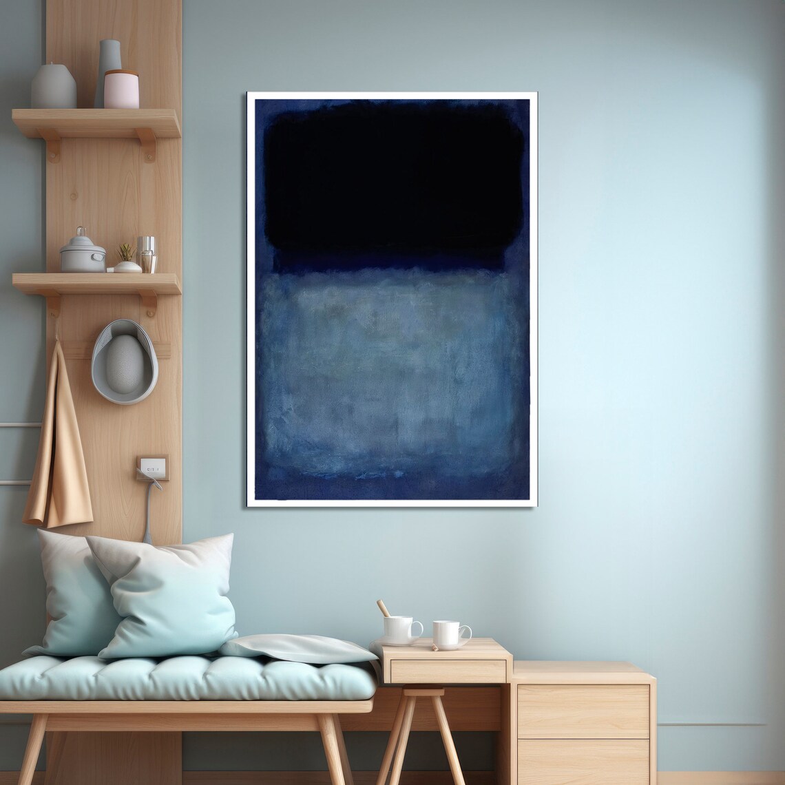 Mark Rokhto Inspired Abstract Art, Modern Decor - Image 4
