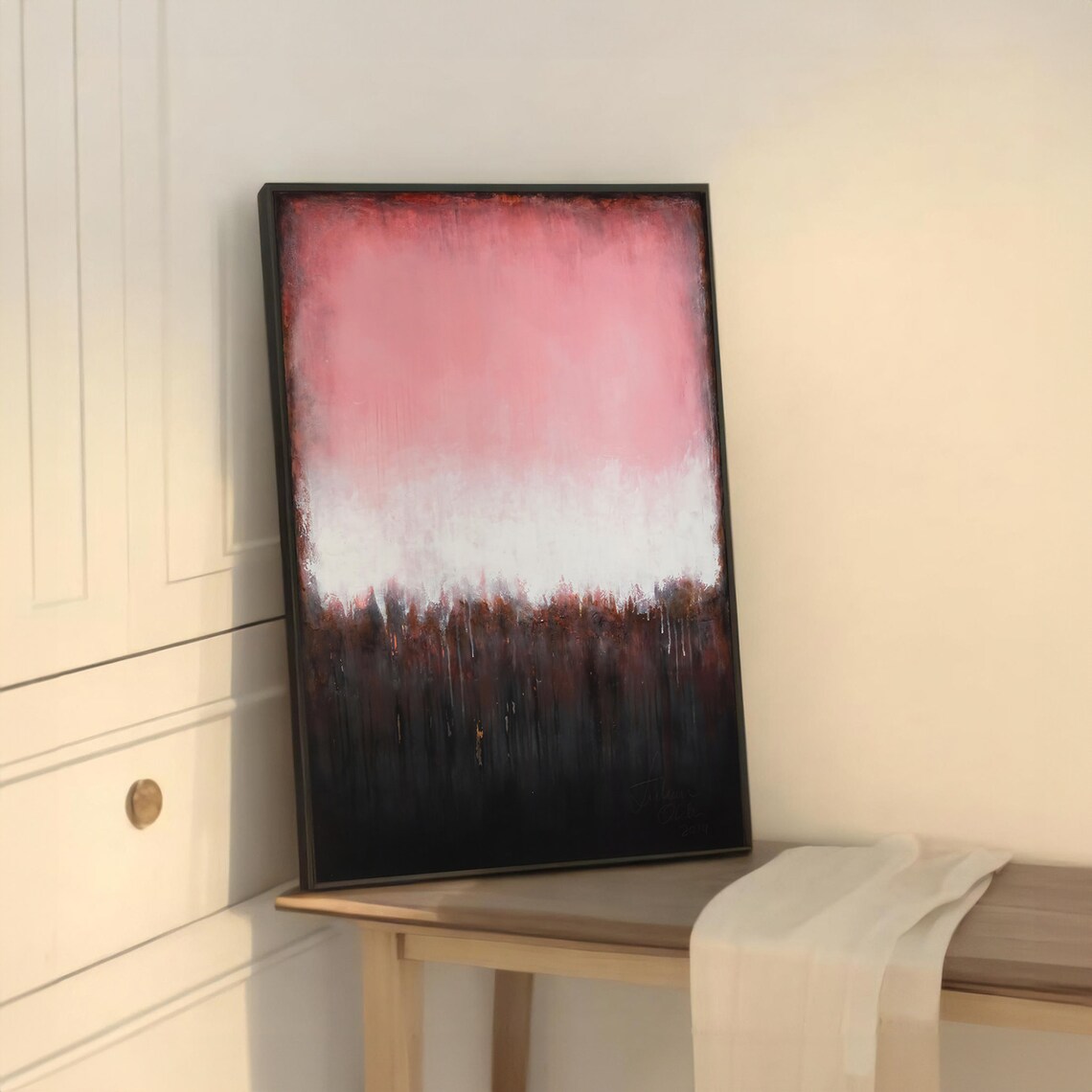 Modern Abstract Painting, Minimalist Home Decor - Image 5