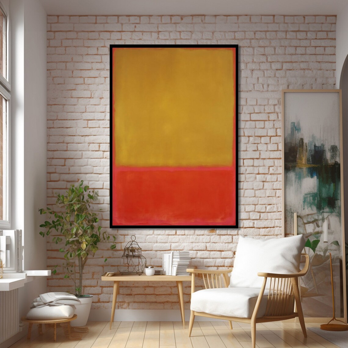Golden Harmony Abstract Art By Mark Rokhto - Image 2