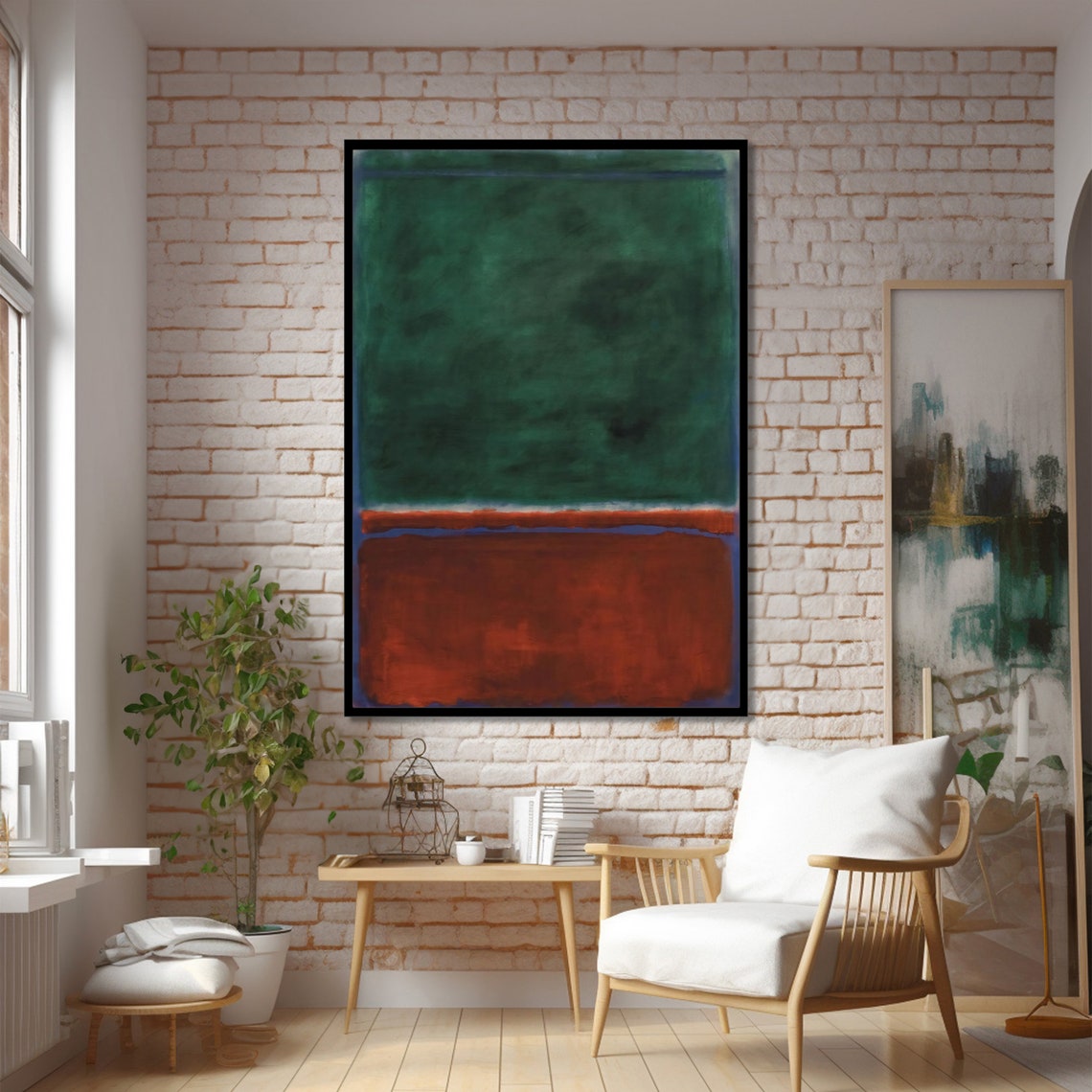 Mark Rothko Style Abstract Art Print - Image 2